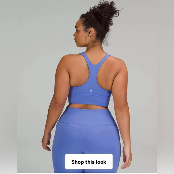 NWT Lululemon Wunder Train Longline Bra *Medium Support, C/D Cup in Wild Indigo - Picture 2 of 11